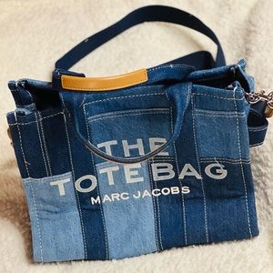 Denim Marc Jacobs tote bag size small